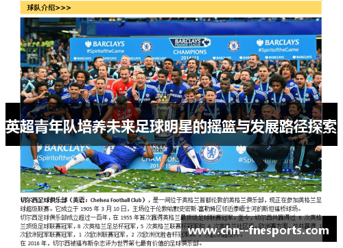 英超青年队培养未来足球明星的摇篮与发展路径探索